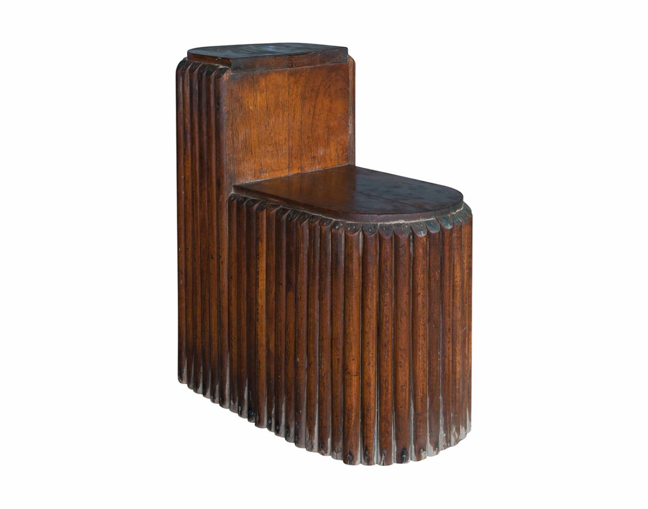 Burmese Teak Pedestal