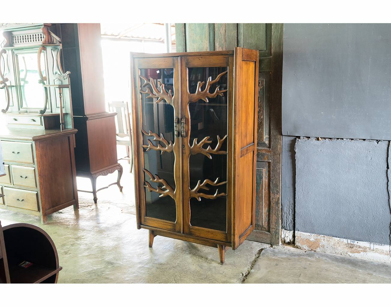 Tree Of Life Art Deco Cabinet