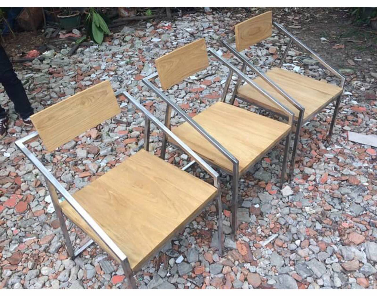 Contemporary Teak Chairs